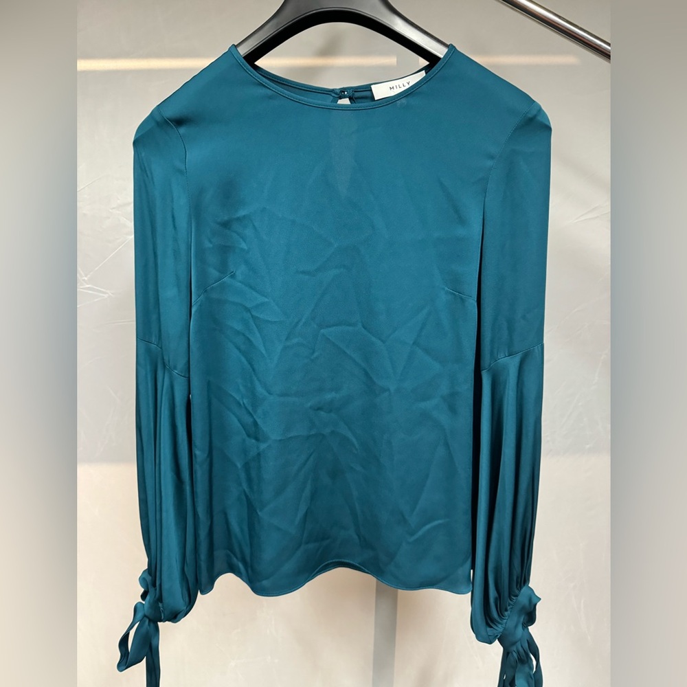 NWT Milly Silk Blouse Size 6